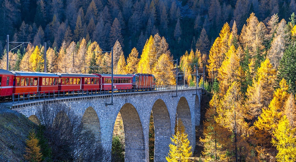 Treno del fogliage in val vigezzo
